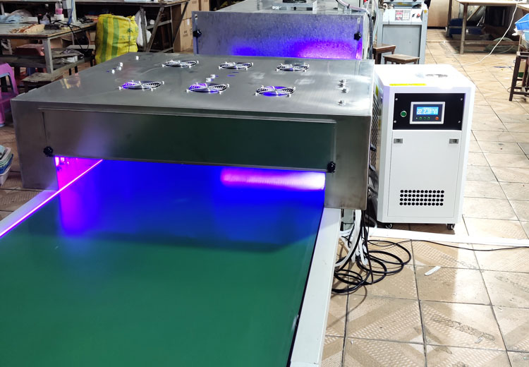 395nm 600mm High Power Water Cooled LED UV Curing Lamp | 15000mW/cm² High Density Large Bead UV Light