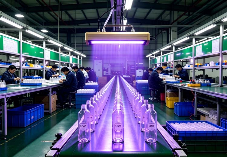 Why Water-Cooled LED UV Curing Lamps Stand Out for Glass UV Glue Bonding