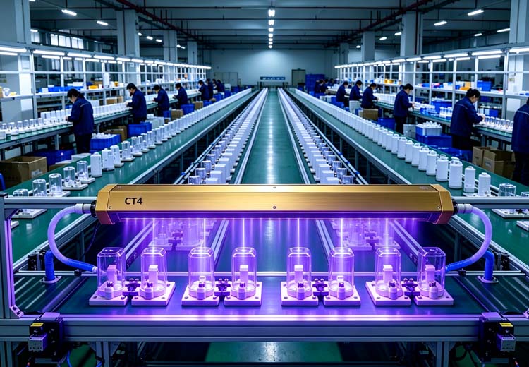 LED UV Curing Lamps for Waterproof UV Adhesive in Industrial Product Assembly