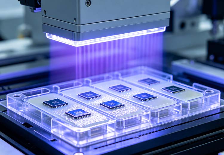 UV‑LED Curing Technology for Semiconductor Packaging and Microchip Assembly